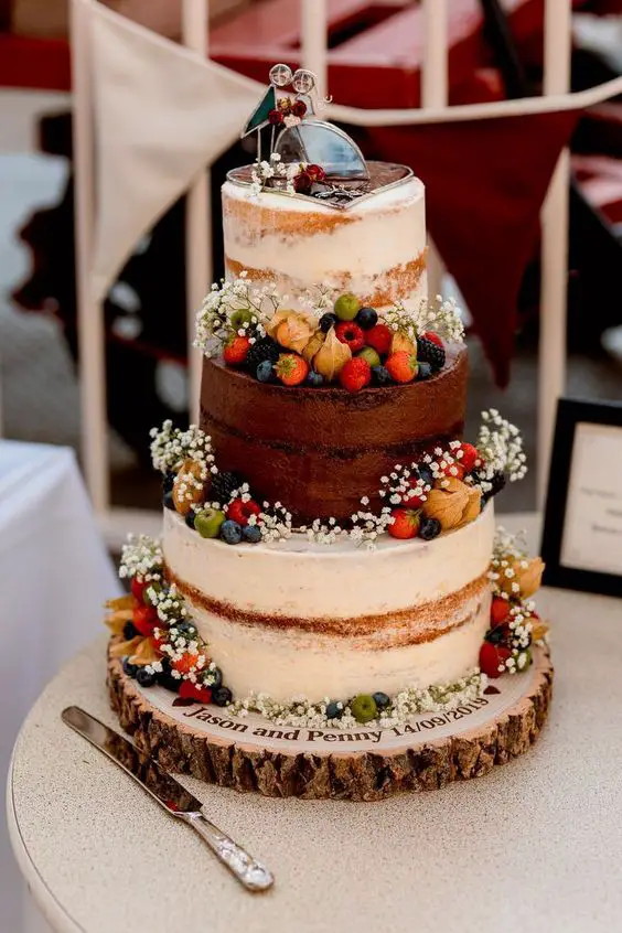 Wedding Cake Trends for Fall October 21 Ideas