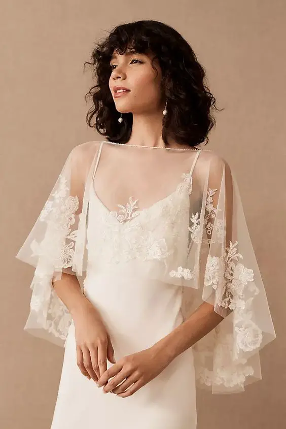 Autumn Wedding Dress Cover-Ups 22 Ideas: Embracing Elegance and Warmth