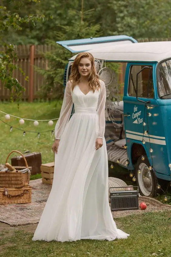 The Dreamy Guide to Autumn Wedding Dresses 24 Ideas