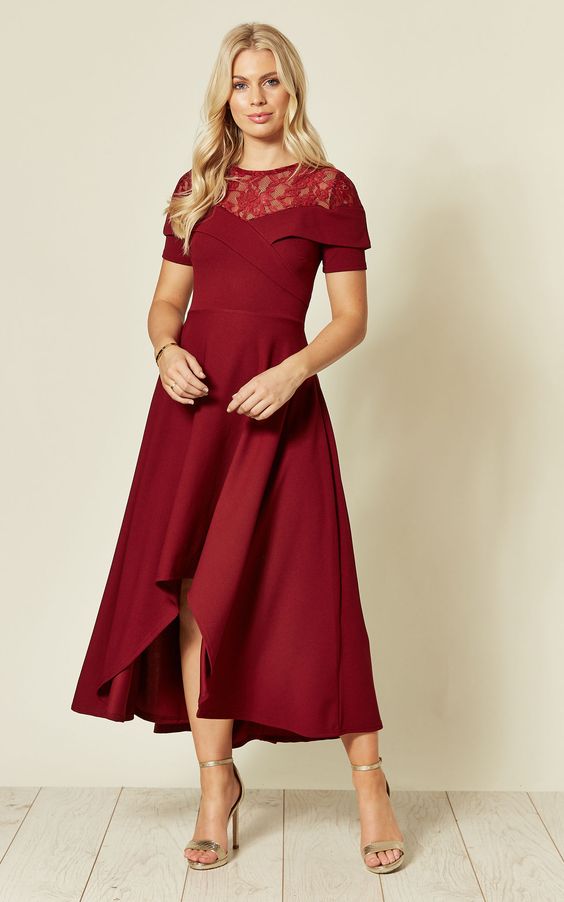 Stunning Autumn Wedding Guest Dresses in Red 25 Ideas: Your Ultimate Style Guide