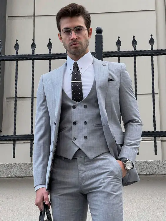 Fall Wedding Suits for Men 21 Ideas: The Perfect Grey Attire