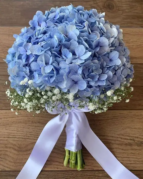 Autumn Wedding Flowers 21 Ideas: A Blue-Tinted Dream