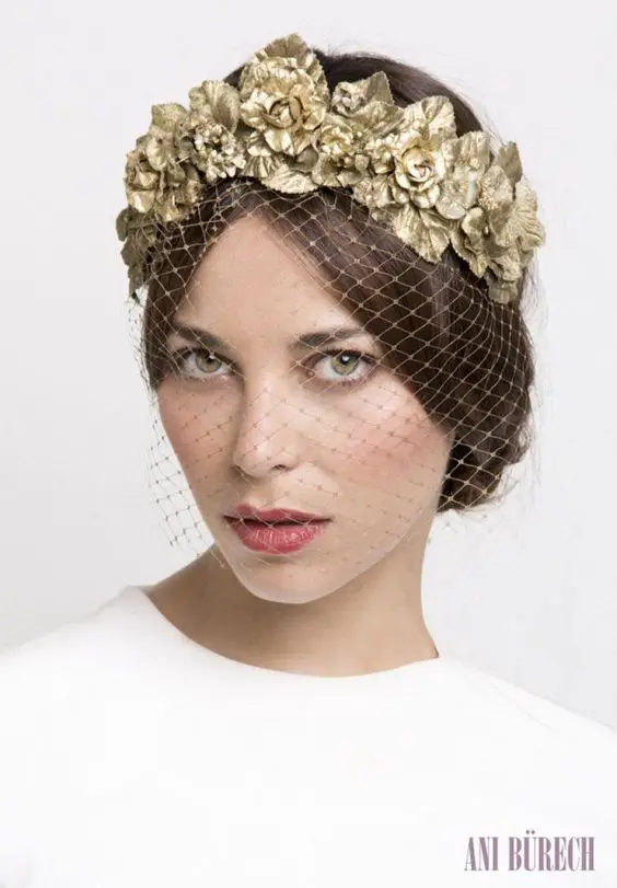 Autumn Wedding Hair Wreath 24 Ideas: The Perfect Accessory for a Fall Bride