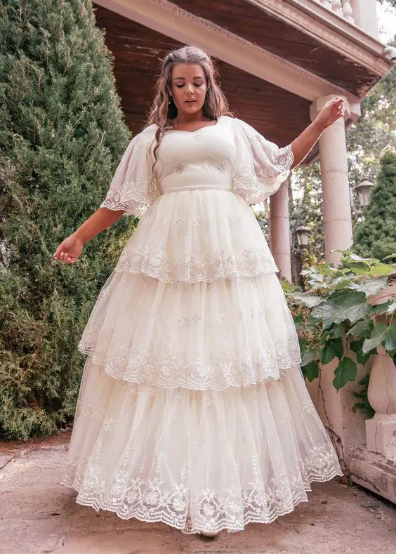 Autumn Wedding Dress Plus Size 25 Ideas: Stunning Styles for the Season