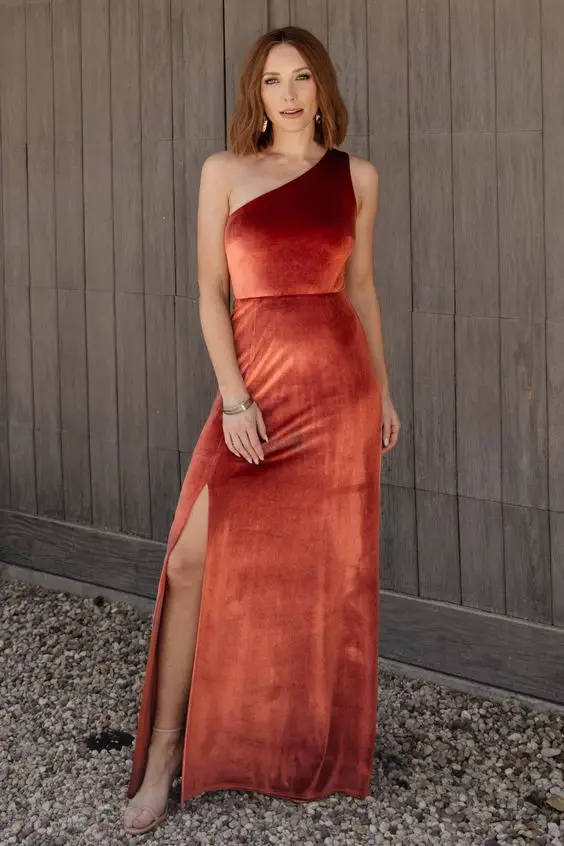 The Ultimate Guide to Choosing a Stunning Fall Wedding Guest Dress in Vibrant Orange Hues 23 Ideas