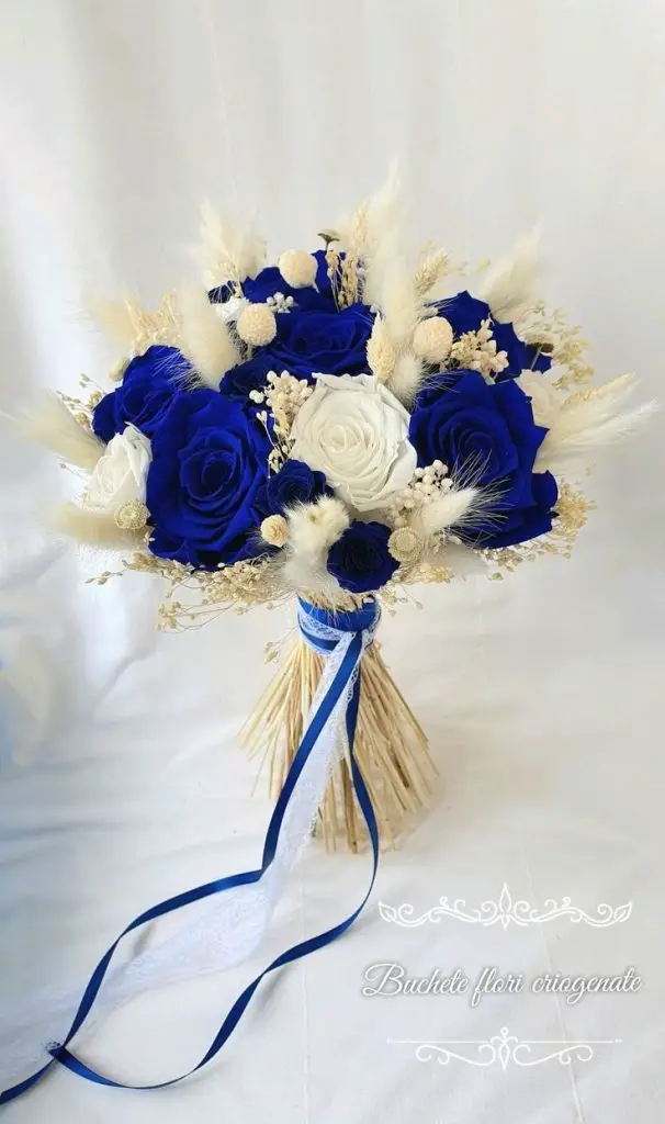 Autumn Wedding Flowers 21 Ideas: A Blue-Tinted Dream