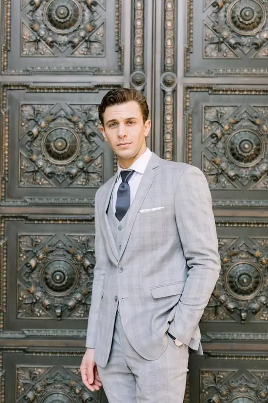 Fall Wedding Suits for Men 21 Ideas: The Perfect Grey Attire