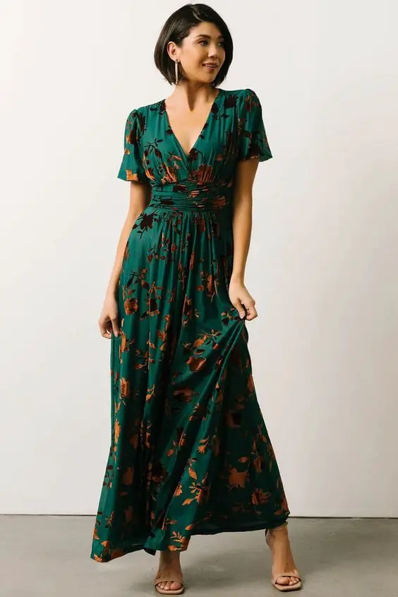 Fall Wedding Guest Dress Green 23 Ideas: Stunning Styles and Trends for the Season