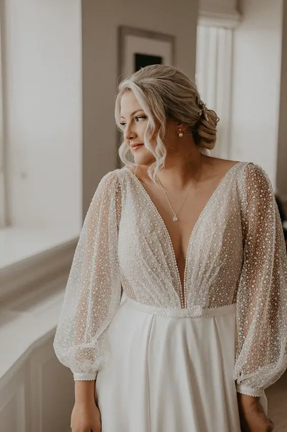 Autumn Wedding Dress Plus Size 25 Ideas: Stunning Styles for the Season