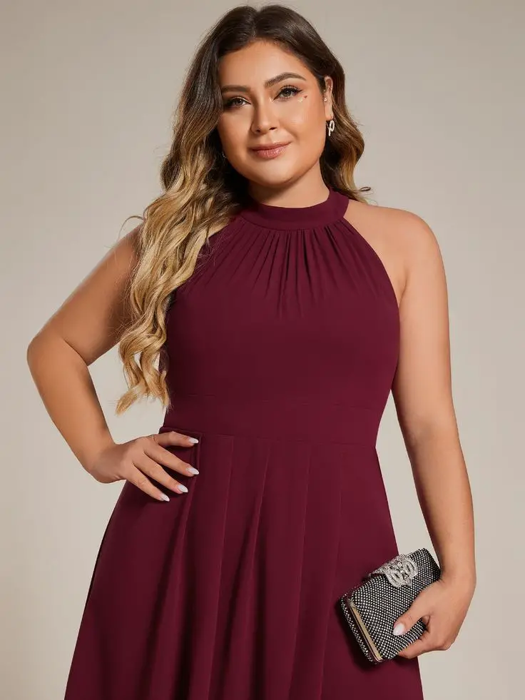 Stunning Fall Wedding Guest Dresses in Plus Size for Every Occasion 23 Ideas