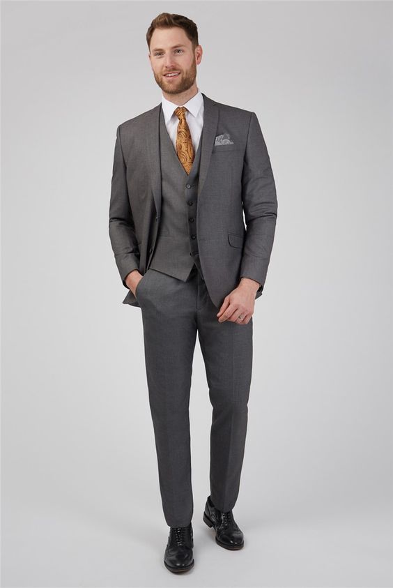 Fall Wedding Suits for Men 21 Ideas: The Perfect Grey Attire