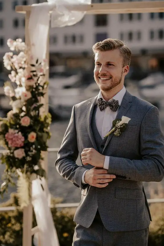 Fall Wedding Suits for Men 21 Ideas: The Perfect Grey Attire