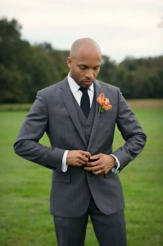 Fall Wedding Suits for Men 21 Ideas: The Perfect Grey Attire