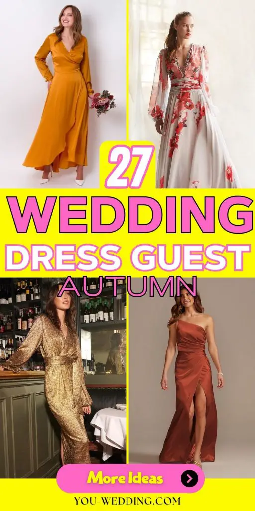 Autumn Wedding Dress Guest 27 Ideas: Style Guide