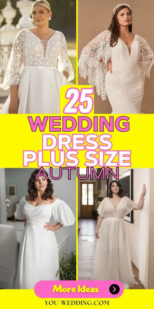 Autumn Wedding Dress Plus Size 25 Ideas: Stunning Styles for the Season