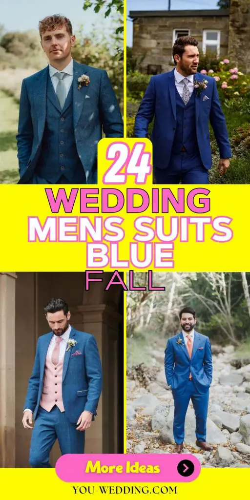 Mens Fall Wedding Suits Blue 24 Ideas: Timeless Elegance for the Modern Groom