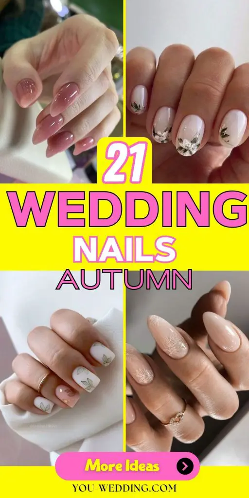 Wedding Autumn Nails: Stunning 21 Ideas for Your Special Day