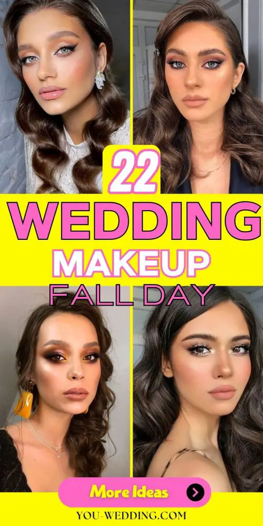 Fall Wedding Day Makeup 22 Ideas: The Perfect Bridal Looks for the Season