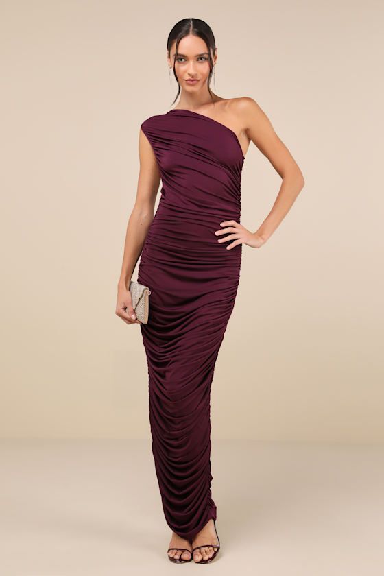 Fall Wedding Guest Dress in Burgundy 23 Ideas: A Timeless Statement