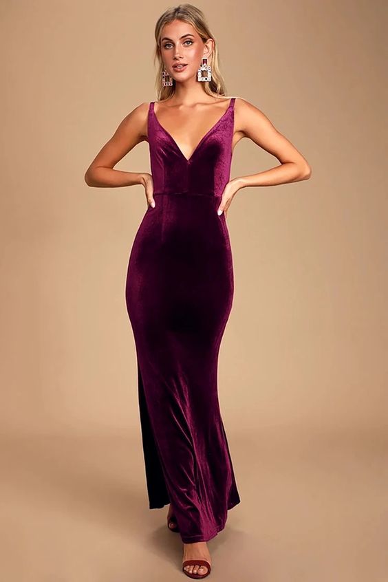 Embracing Elegance: Autumn Wedding Guest Dresses in Purple 22 Ideas