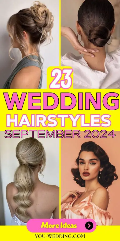 Wedding Hairstyles for September 2024 23 Ideas: Stunning Styles to Shine on Your Big Day