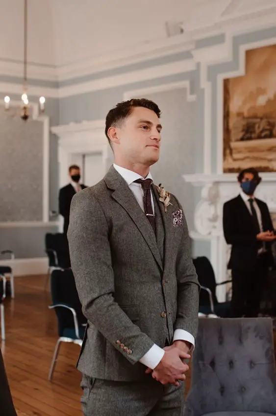 Fall Wedding Suits for Men 21 Ideas: The Perfect Grey Attire