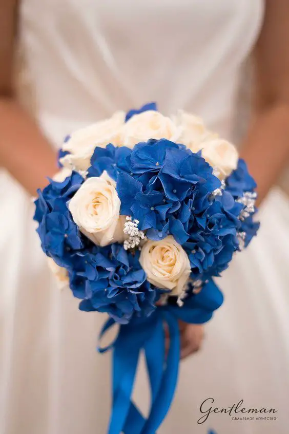 Autumn Wedding Flowers 21 Ideas: A Blue-Tinted Dream