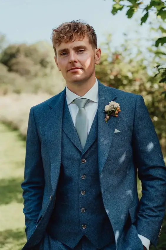 Mens Fall Wedding Suits Blue 24 Ideas: Timeless Elegance for the Modern Groom