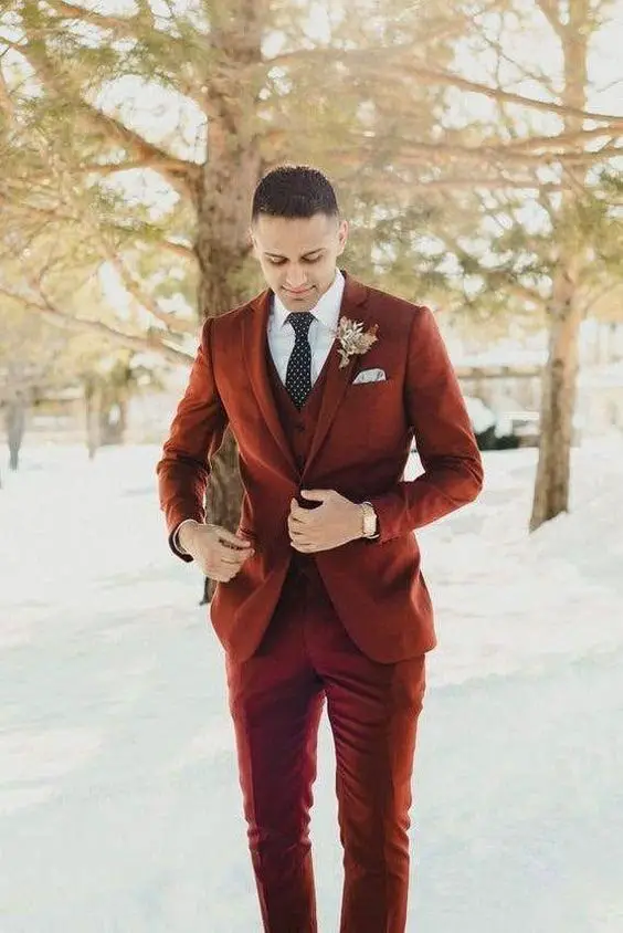 Fall Wedding Men's Suits 22 Ideas: A Stylish Guide for the Modern Groom