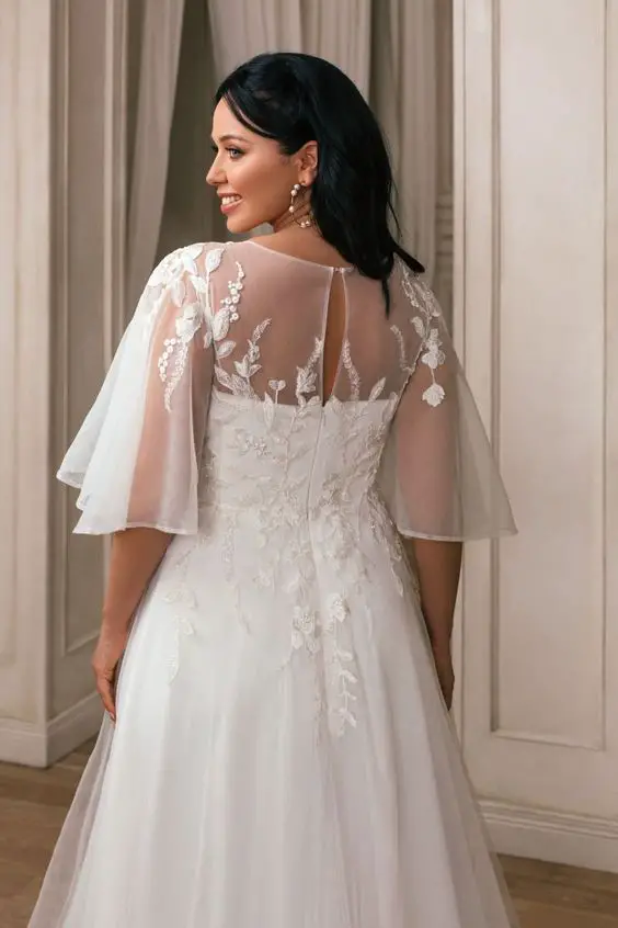 Autumn Wedding Dress Plus Size 25 Ideas: Stunning Styles for the Season