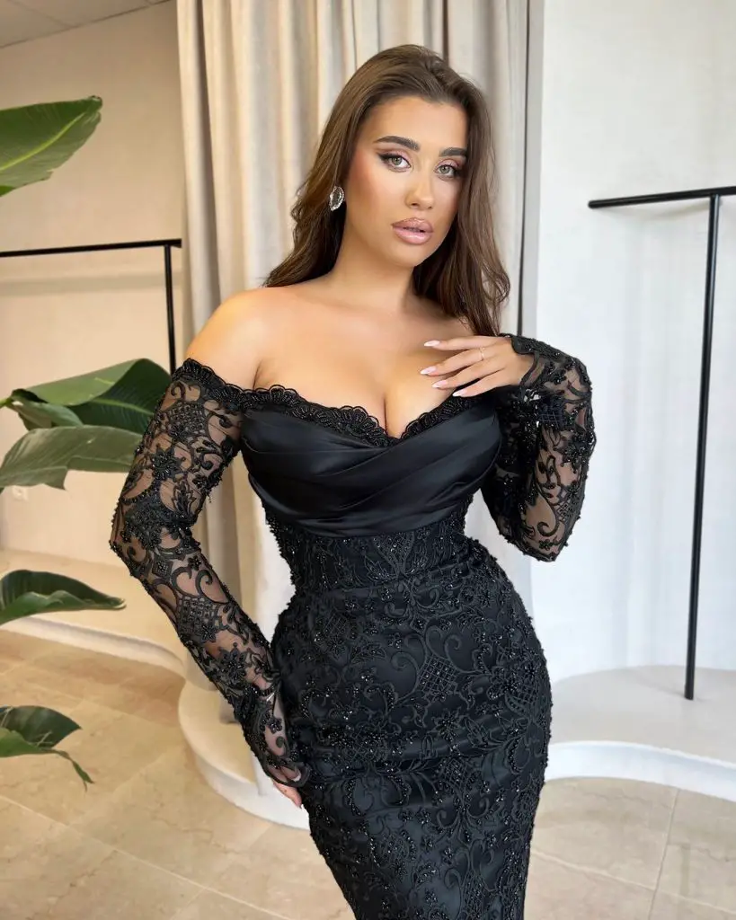 Elegant September Wedding Guest Dresses in Black for Every Occasion 26 Ideas