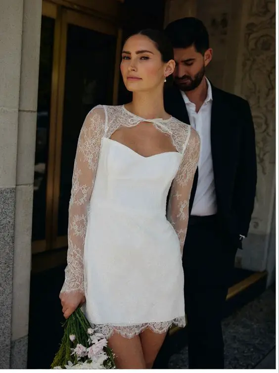 Stunning Autumn Wedding Dress Short 21 Ideas for Your Perfect Day