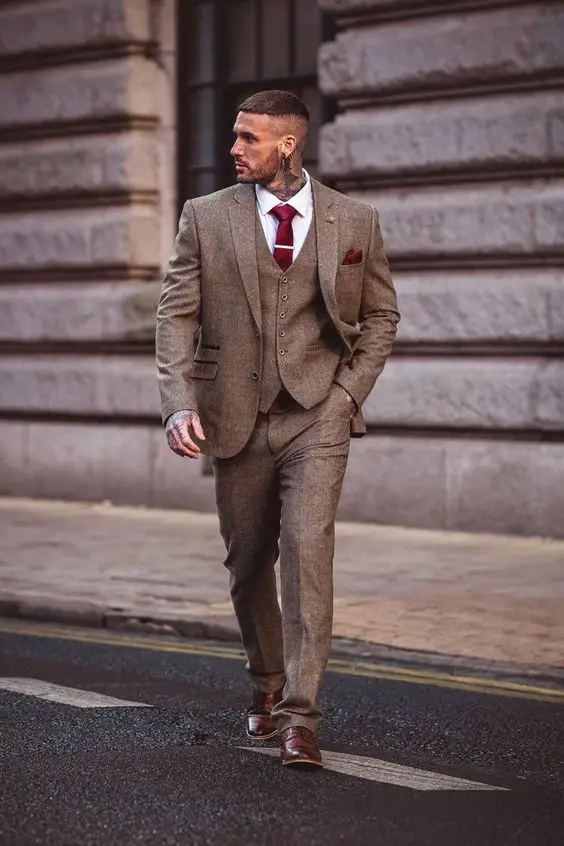 Fall Wedding Men's Suits 22 Ideas: A Stylish Guide for the Modern Groom