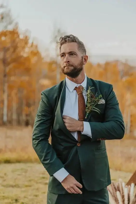 Fall Wedding Men's Suits 22 Ideas: A Stylish Guide for the Modern Groom