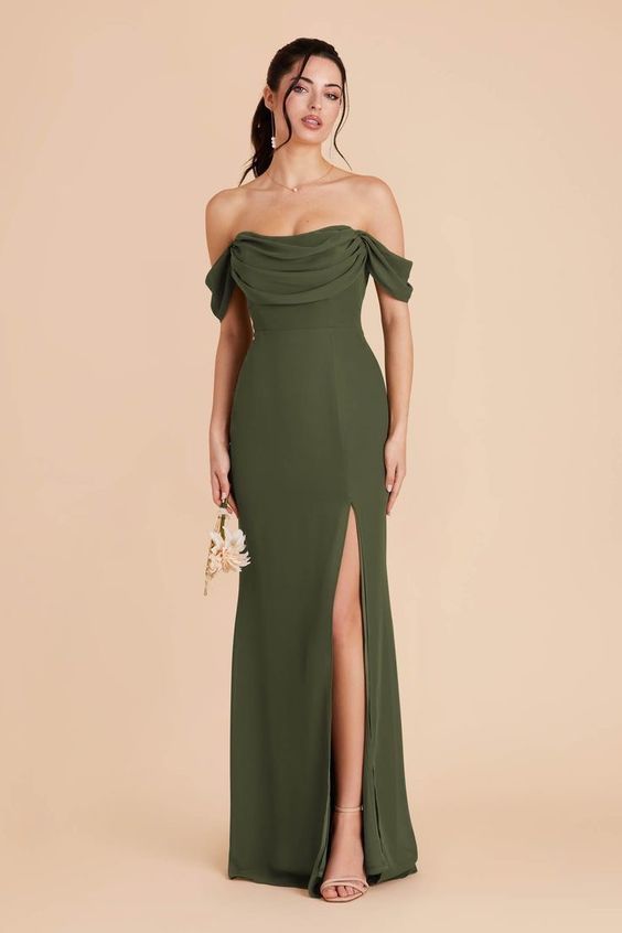 Elegant Autumn Wedding Guest Dresses in Olive Green 23 Ideas: The Perfect Choice for a Stylish Celebration