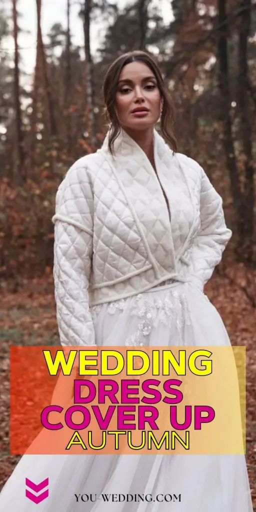 Autumn Wedding Dress Cover-Ups 22 Ideas: Embracing Elegance and Warmth