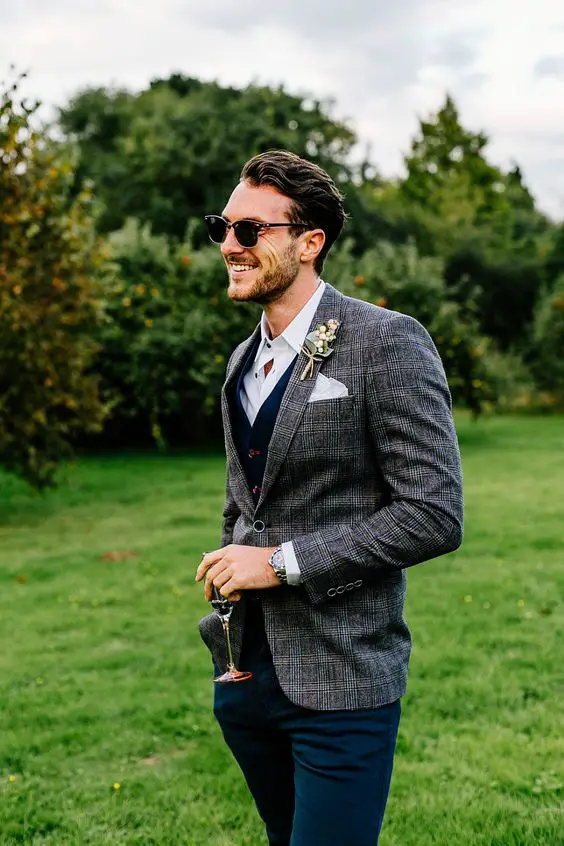 Fall Wedding Suits for Men 21 Ideas: The Perfect Grey Attire