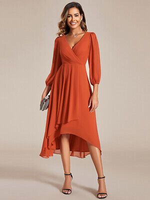 The Ultimate Guide to Choosing a Stunning Fall Wedding Guest Dress in Vibrant Orange Hues 23 Ideas