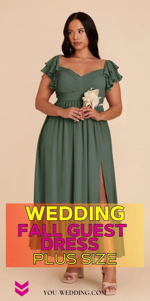 Stunning Fall Wedding Guest Dresses in Plus Size for Every Occasion 23 Ideas