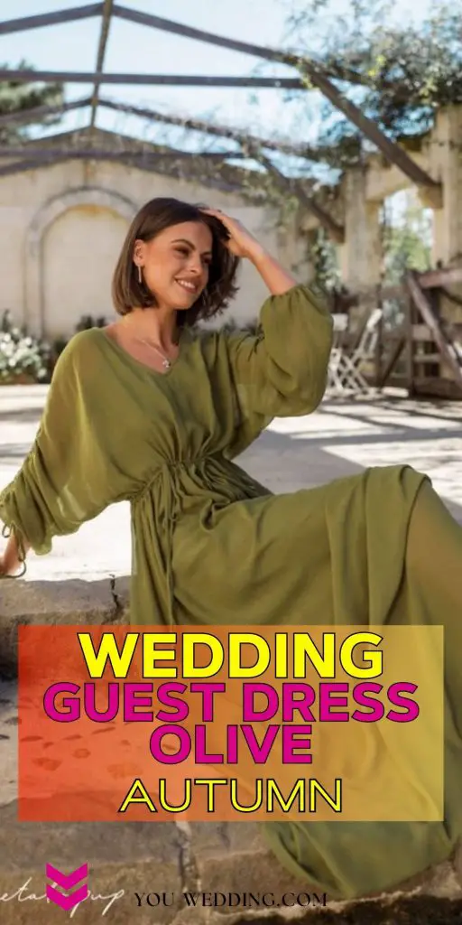 Elegant Autumn Wedding Guest Dresses in Olive Green 23 Ideas: The Perfect Choice for a Stylish Celebration