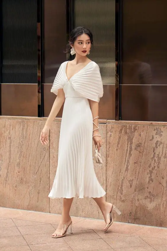 Fall White Wedding Guest Dresses 23 Ideas: Your Guide to Elegance and Style