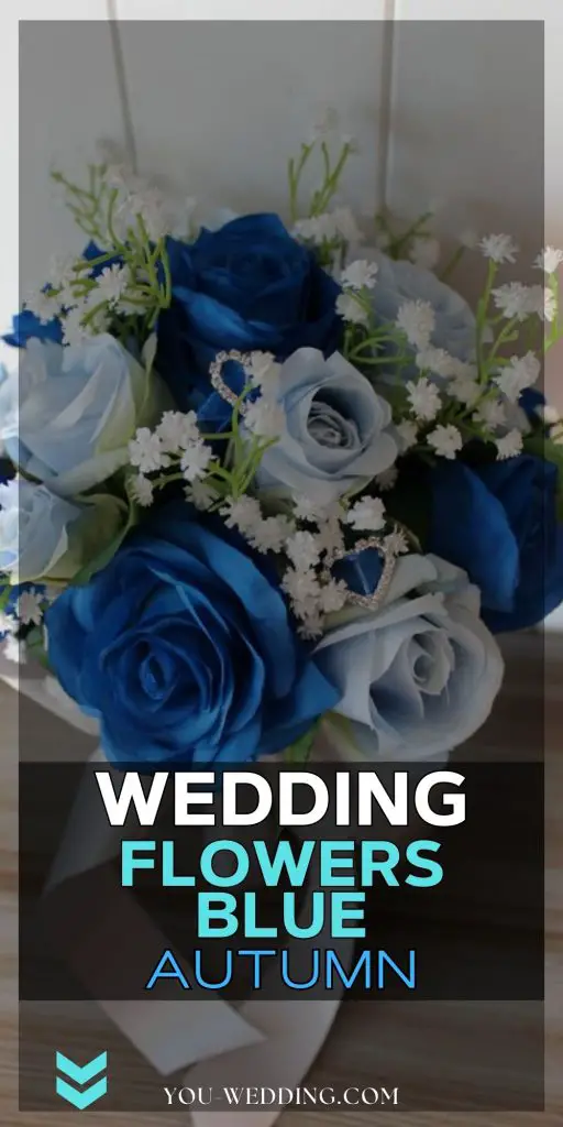 Autumn Wedding Flowers 21 Ideas: A Blue-Tinted Dream