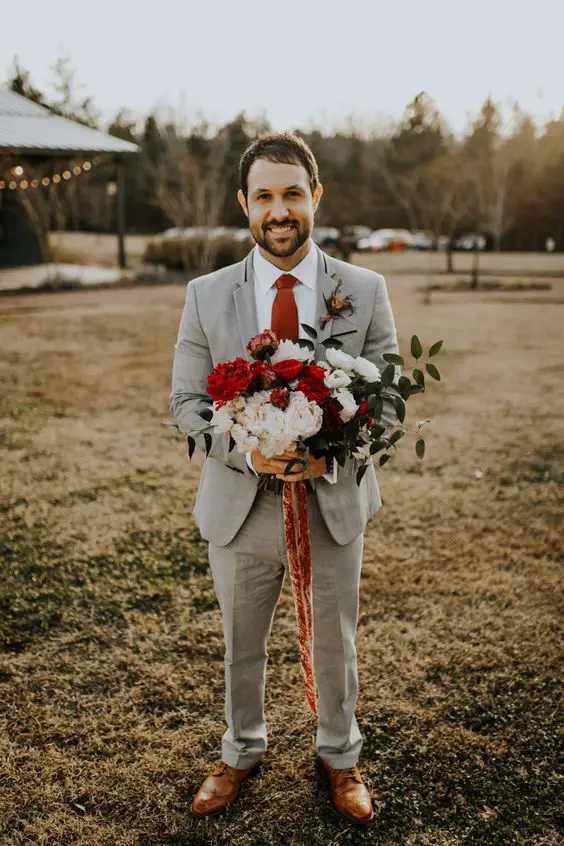 Fall Wedding Suits for Men 21 Ideas: The Perfect Grey Attire