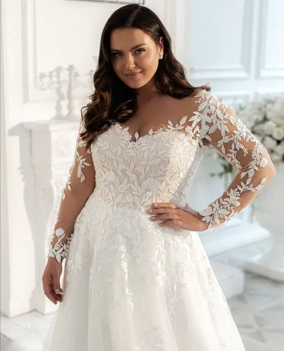 Autumn Wedding Dress Plus Size 25 Ideas: Stunning Styles for the Season