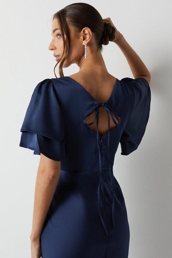 Autumn Wedding Guest Dress 22 Ideas: Blue Elegance